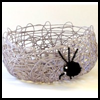 Miss
  Spider's Treat Basket Craft