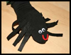 Sock
  Puppet Spider Craft