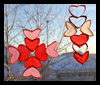 Valentines Day Suncatchers
