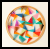 Colorful Cellophane Suncatchers