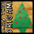 Origami Christmas Trees