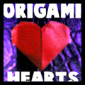 Origami Hearts Instructions