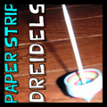 Paper Strip Dreidel Tops