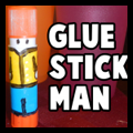 Glue stick Man Mini Figure