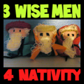 3 Wise Men for the Nativity