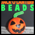 Jack O Lantern Pumpkin Beads