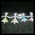 How to Make a Paper Doll Chain