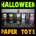 Halloween Paper Toys Creatures