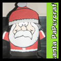 Foldable Santa Claus Crafe