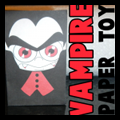 Dracula Vampire Paper Folding Craft
