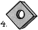 cut a hole in the center with a coping saw