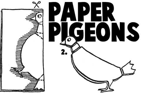 Paper Folded Pigeons