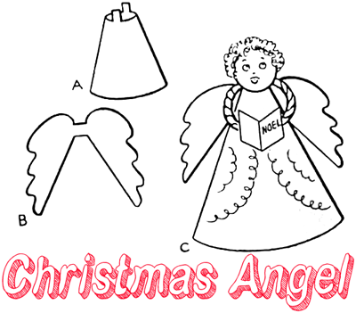 Paper Clip Angels  Fun Family Crafts