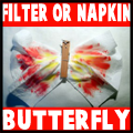 Coffee Filter Butterflies