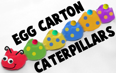 Egg Carton Caterpillars