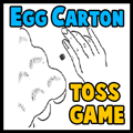 Egg Carton Toss Game