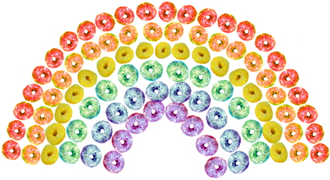 How to Make Fruit Loop Rainbows