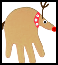 Handprint Rudolphs