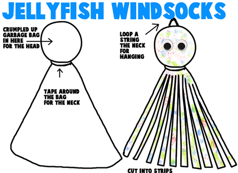 How to Make a Jellyfish Windsock