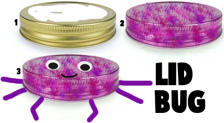 Jar Lid Bugs