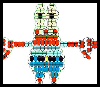 Mr. Krabs Pony Bead Pattern