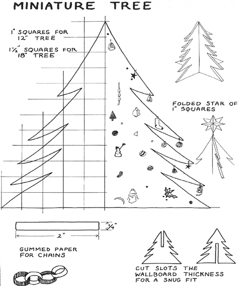 How to Make 3-D Christmas Trees