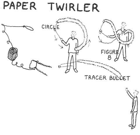 Paper Twirler Toy