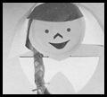 Pilgrim Girl Plate
