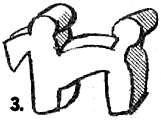 Cut roughly around outline with hand or coping saw