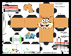 Sandy Cheeks Papercraft