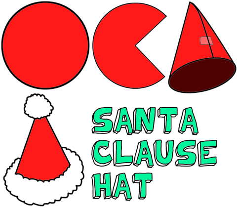 How to Make Paper Santa Hats