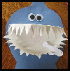 Paper Plate Shark Craft 