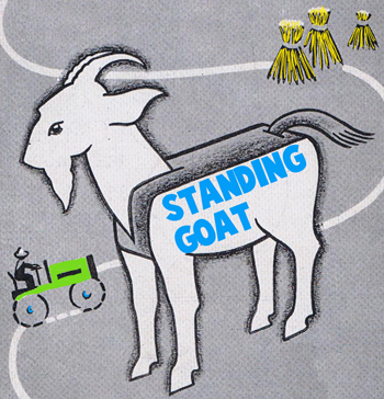 Making Foldable 3D Paper Model Goats