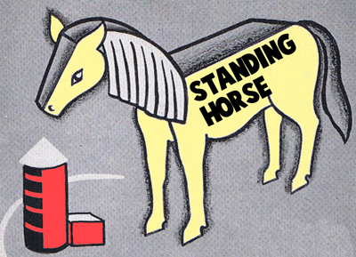 Standing Horses