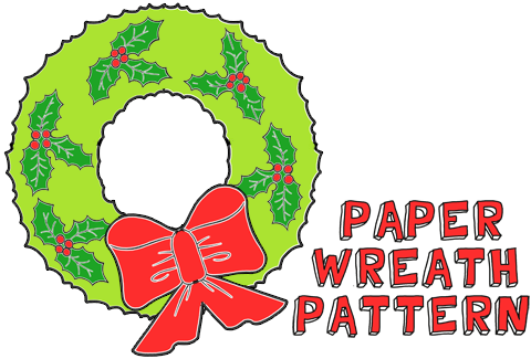 Christmas Wreath Crafts for Kids : Ideas for Arts & Crafts to Make Christmas Wreaths with ...