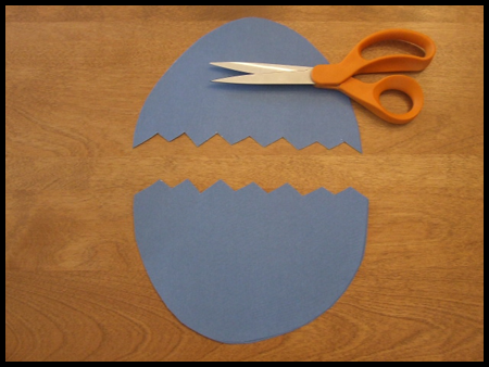 Surprise Easter Egg Card Crafts Idea for Kids