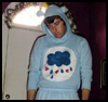 Handmade Halloween Costumes: Grumpy Care Bear Costume