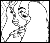 59. Geocities.com : Printable Disney Lady and the Tramp Coloring Pages