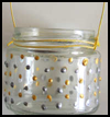 Glass

  Painted Candle Holder   : Diwali Crafts Activities for Children