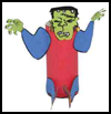 Frankenstein’s
  Monster Craft    : Making Halloween Decorations Crafts