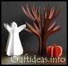 3-d
  Figure Decorations  : Halloween Decoration Crafts for Kids