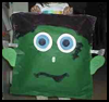 Big
  Frankenstein Craft  : Halloween Decoration Crafts for Kids