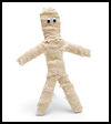 Mummy
  Craft Sticks   : Halloween Decorating Arts and Crafts for Children