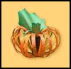 Paper
  Strip Pumpkin    : Make Pumpkins Crafts Activities