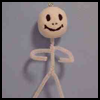 Pipe
  Cleaner Skeleton  : Making Scary Skeletons Arts and Crafts Projects