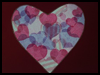 Heart Sun Catcher Valentine's Day Window Decoration Craft for Kids