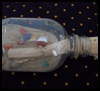 Message in a Bottle Father's Day craft project 