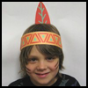 Printable
  Native American Headdress