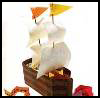 Mayflower
  Centerpiece  : Mayflower Ship Crafts Ideas for Kids