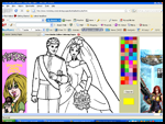 4Coloring.com  : Barbie Coloring Pages